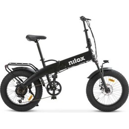 Nilox X10, vélo électrique, pliant, noir