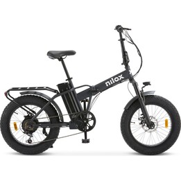 Nilox X8 Pro, Elektrofahrrad, fette Reifen, blau