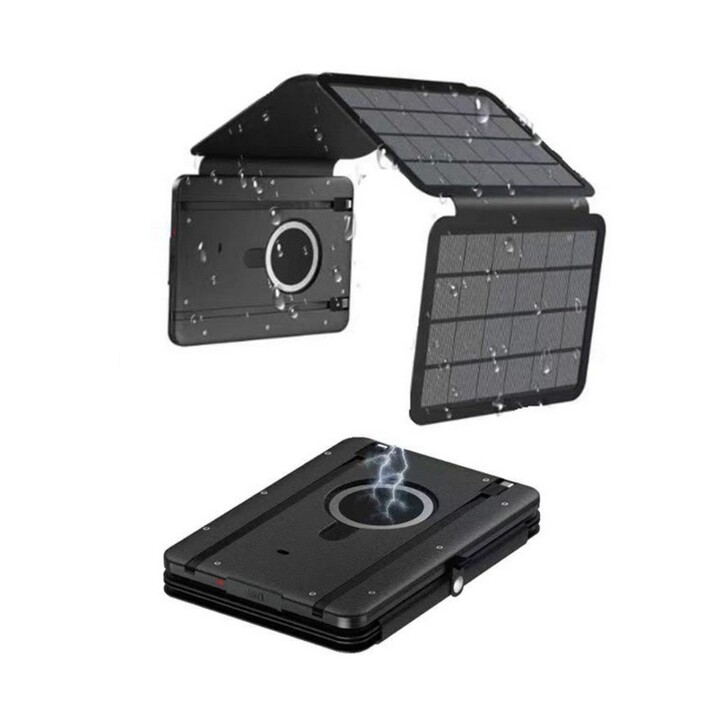 Carregador sem fio de bateria externa PowerNeed ES10000-4 10000 mAh preto