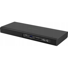 Estación de acoplamiento Thunderbolt 3 NVMe, NoSSD, Thunderbolt 3 40 GB / s Negro