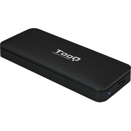 Externes Gehäuse für M.2 NVMe SSD TooQ TQE-2280B USB 3.1 Schraubenlos Schwarz