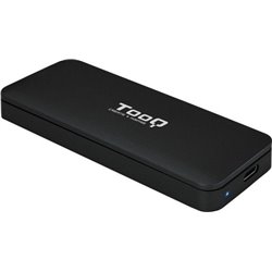 External Enclosure for M.2 NVMe SSD TooQ TQE-2280B USB 3.1 Screwless Black