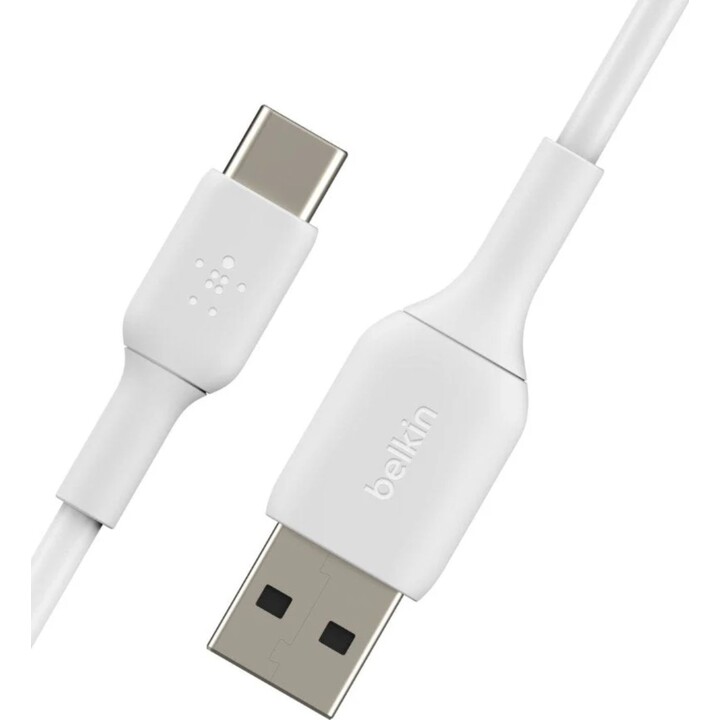 Belkin CAB001BT2MWH cable USB 2 m USB A USB C Blanco