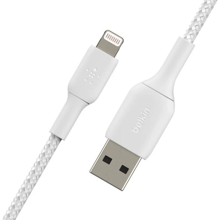 Tressé a-ltg 1m blanc