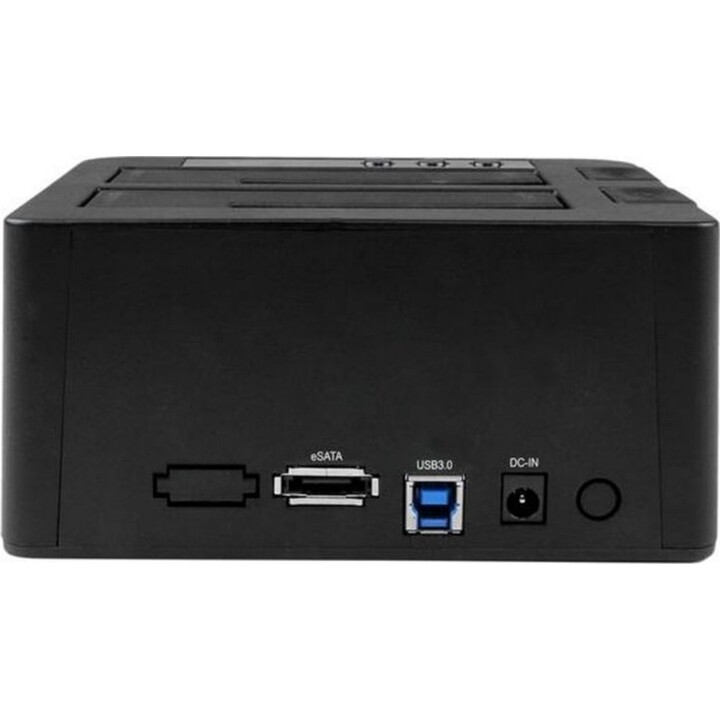 Startech SDOCK2U33RE SATA HDD/SSD Duplicator Black