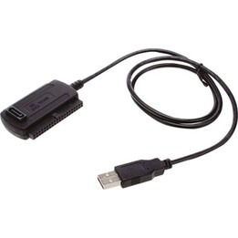 Approx APPC08 USB 2.0 to IDE/SATA Adapter Black