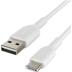 Câble USB Belkin Boostcharge 1 M USB A USB C Blanc