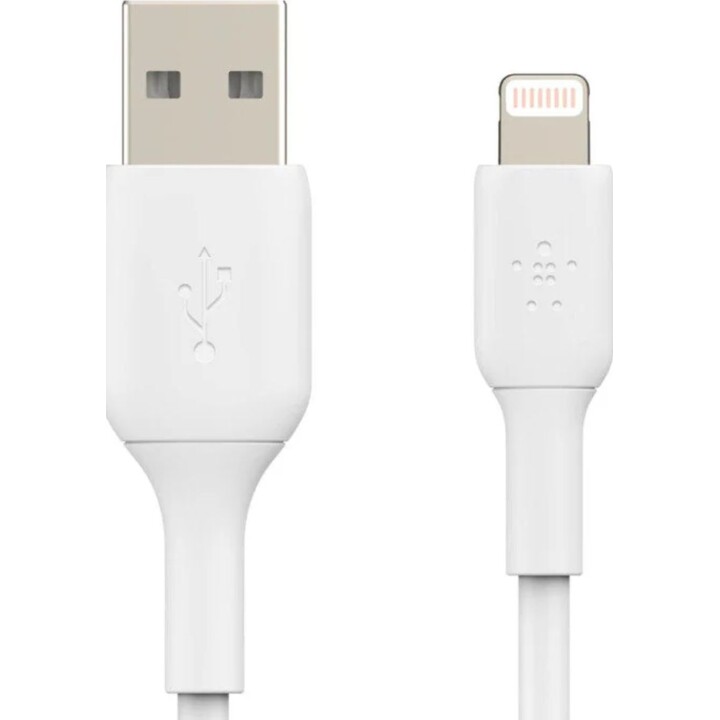 Cable Belkin Lightning A USB-a Boost Charge 1m, Color Blanco