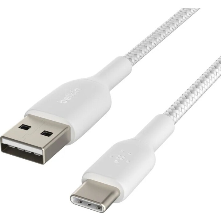 Belkin CAB002BT3MWH USB Kabel 3 m USB A USB C Weiß