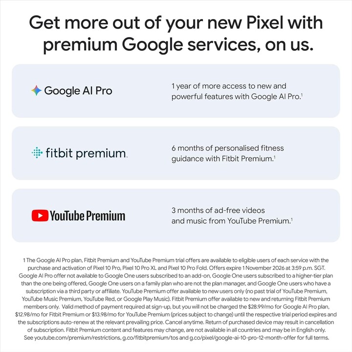 Google Pixel 10 Pro 5G, 16GB 512 GB, 6.3 pulgadas OLED, Gemini IA, 4970MAH, Negro Obsidiana