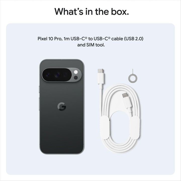 Google Pixel 10 Pro 5G, 16GB 512 GB, 6.3 pulgadas OLED, Gemini IA, 4970MAH, Negro Obsidiana