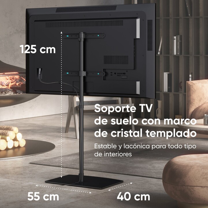 Onkron TS5065-B TV-Standfuß-Zubehör / 30-60" / Schwarz