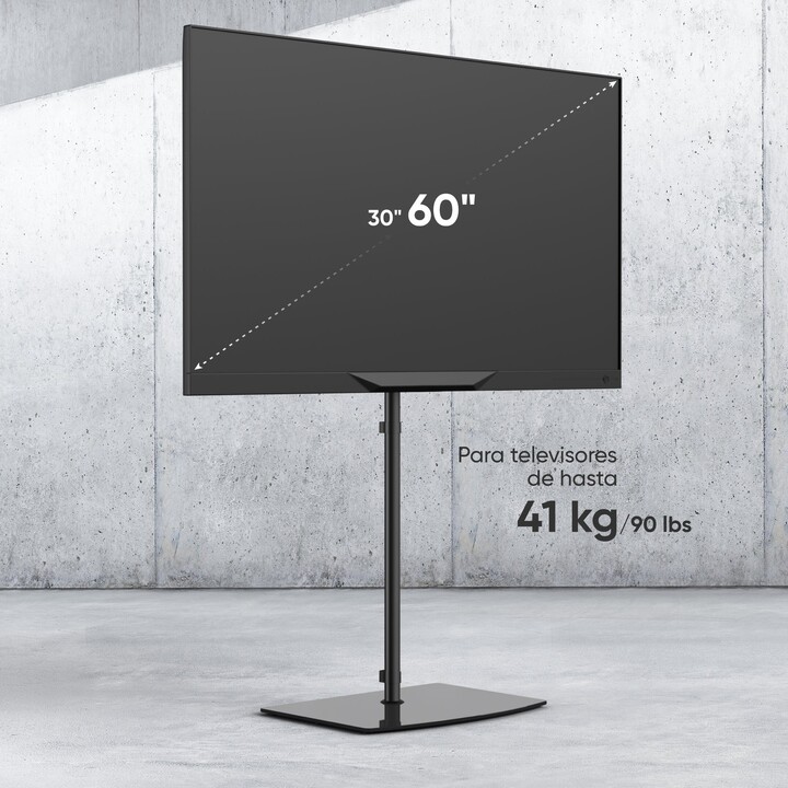 Accessorio per supporto da pavimento per TV Onkron TS5065-B /30-60"/Nero