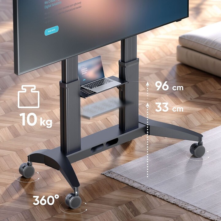 Mobile TV Stand Accessory/70-110" Black TS2821-B Onkron