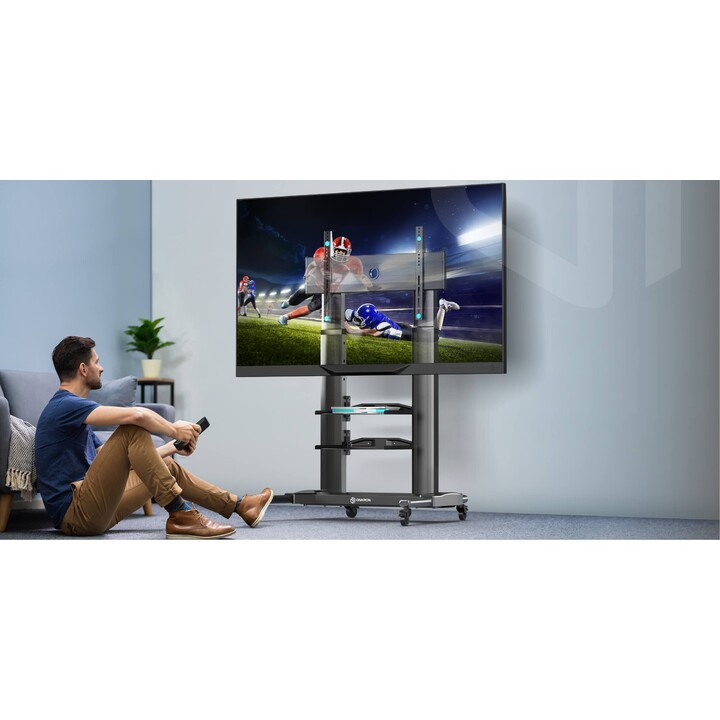 Onkron TS2771-B Supporto TV mobile/40-80"/Nero