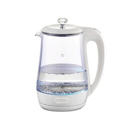 Maestro MR-052 Hervidor eléctrico de vidrio 1,7 L (MR-052-WHITE) Blanco