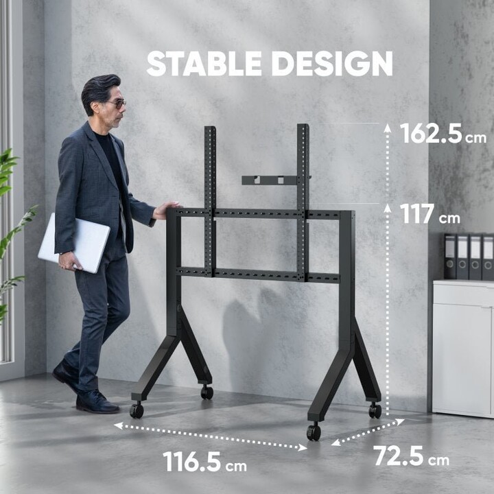 Suporte Móvel para TV/70-110" Preto TS2081-B Onkron