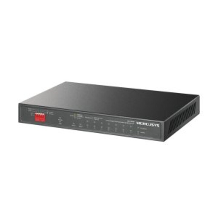 Switch poe+ no gestionable mercusys ms110gmp 10p 8xrj45 gb poe+ 2xrj45 gb 11w