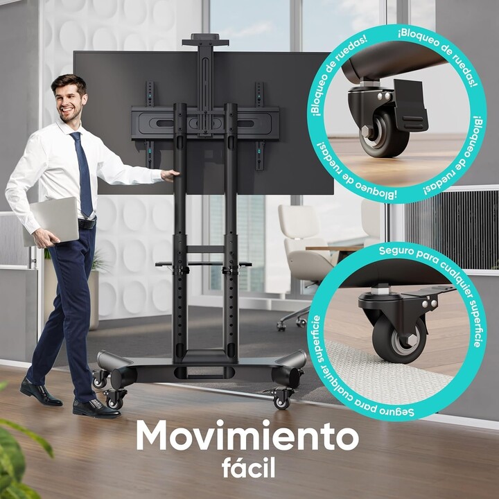 Supporto TV mobile/40-70"/Nero TS1551-B Onkron