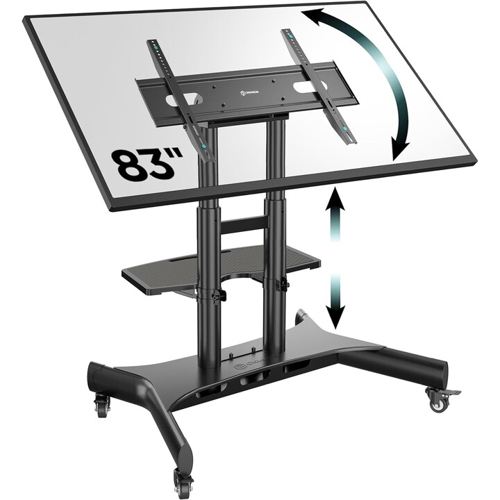 Accesorio de soporte móvil para TV/50-83"/Negro TS1380-B Onkron