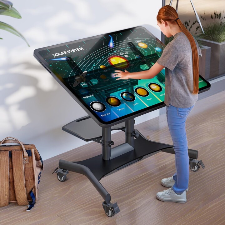 Mobiler TV-Ständer, Zubehör/50-83"/Schwarz TS1380-B Onkron