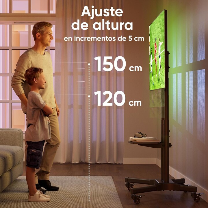 Suporte Móvel para TV/32-65"/Preto TS1351-B Onkron