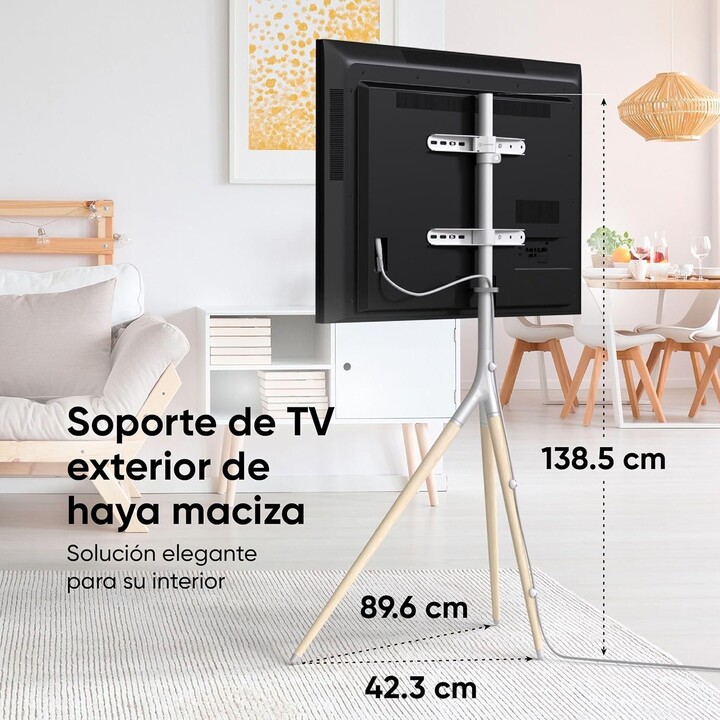 Onkron Suporte de Chão para TV TS1220-W /32-65"/Branco