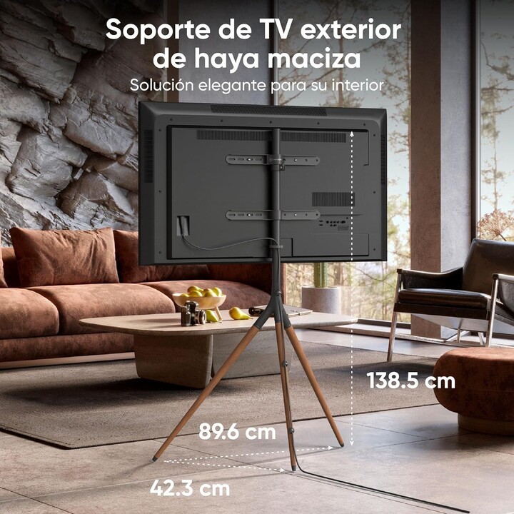 Onkron TS1220-B TV-Standfuß-Zubehör / 32-65" / Schwarz