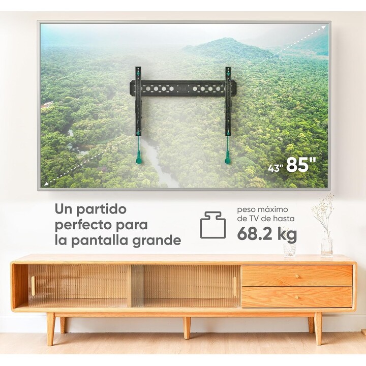 Onkron Suporte de Parede para TV TM6-B /43-85"/Preto