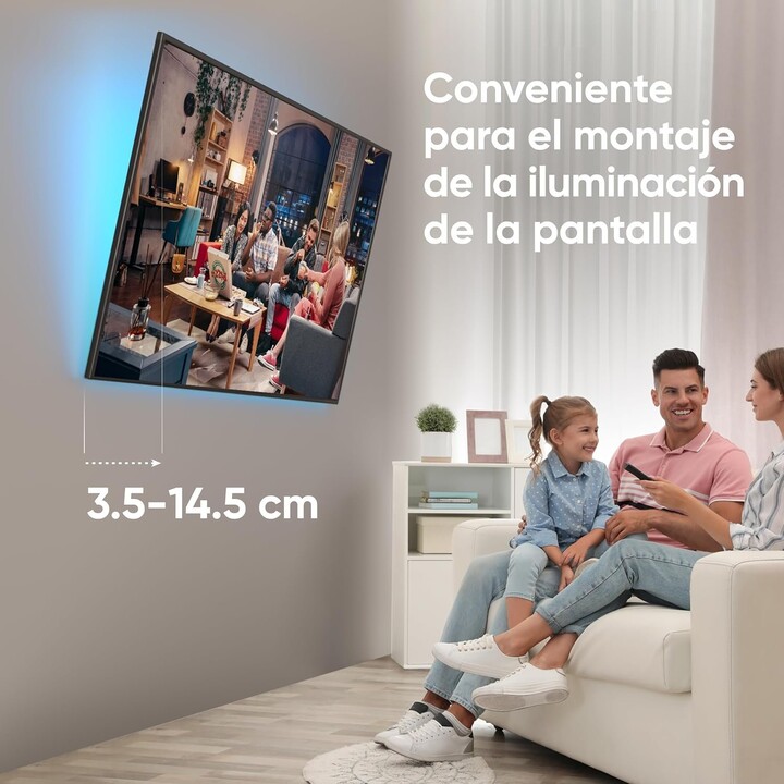Accesorio de montaje en pared para TV Onkron TM6-B (43-85"), negro