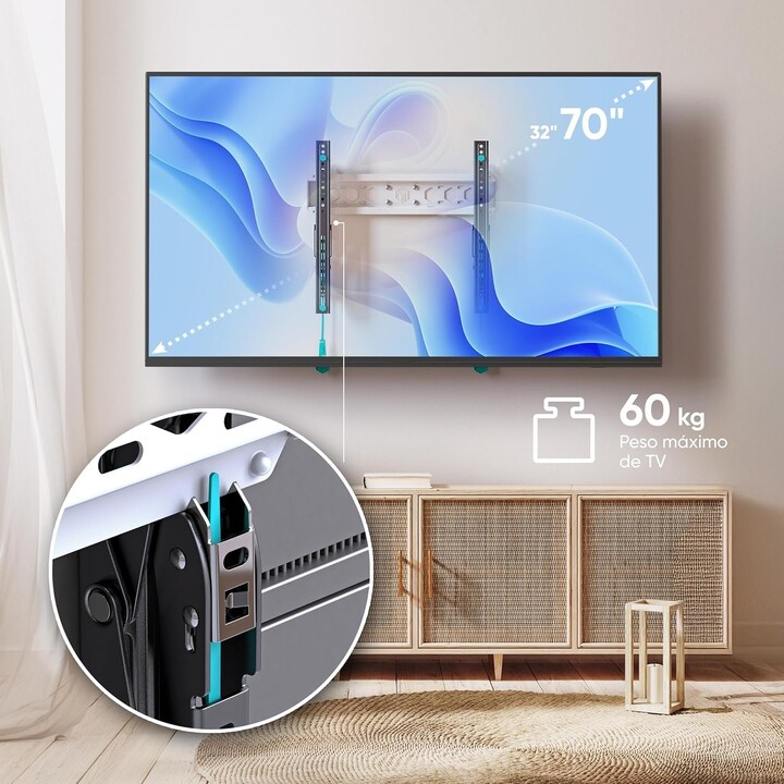 Onkron TM5-BW TV-Wandhalterungszubehör / 32-70" / Schwarz/Weiß