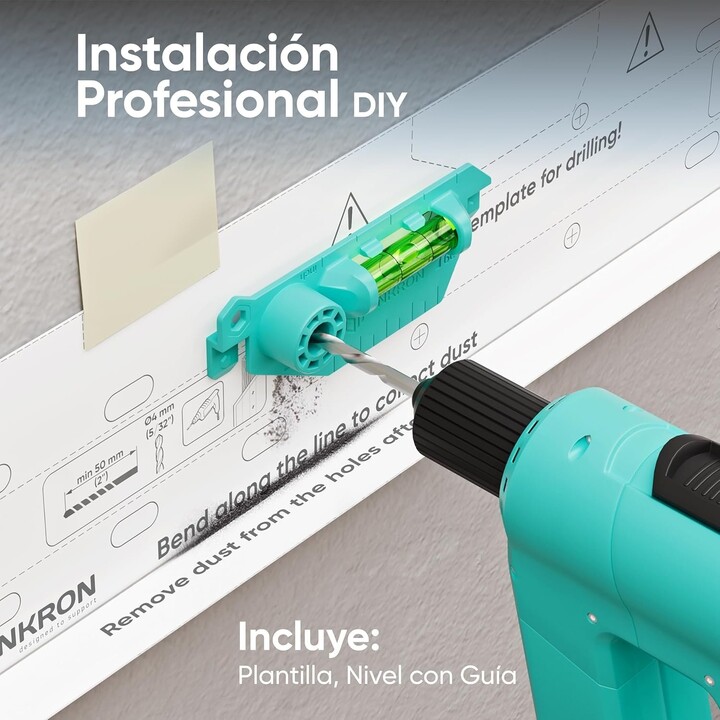Accesorio de montaje en pared para TV Onkron TM5-BW / 32-70" / Negro/Blanco