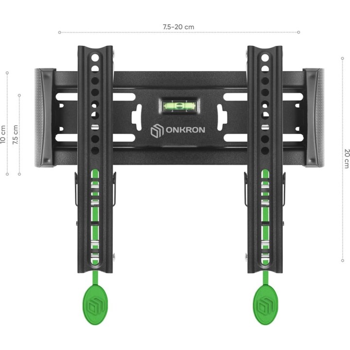 Accesorio de montaje en pared para TV Onkron TM4-B (17-43"), negro