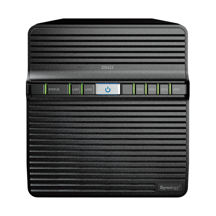 Boîtier serveur NAS Synology DiskStation DS423 4 baies + 2 disques durs Synology Plus 3,5" SATA 6 Gbit/s 12 To (24 To)