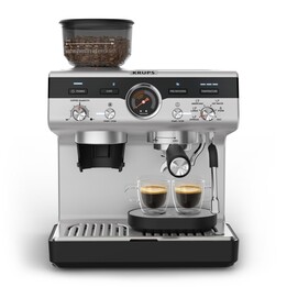 Krups XP801T10 Precision portafilter machine - black/silver