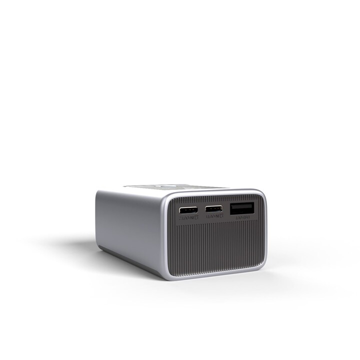PATONA Platinum Powerbank Luxury One PD35 | 10000mAh | PD 35W | USB-C + USB-A Argenté, Noir