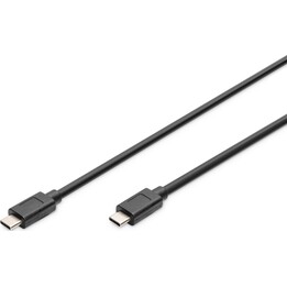 Cavo USB Digitus AK-300139-010-S USB 3.2 Gen 2 (3.1 Gen 2) 1 m USB C Nero