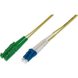 Cabo de fibra óptica Digitus AL-9E2000LC-05I e InfiniBand 5 m E-2000 (LSH) I-VH Amarelo