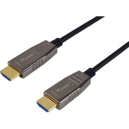 Cabo óptico ativo HDMI 2.1 15m 8k 60hz 48gbps