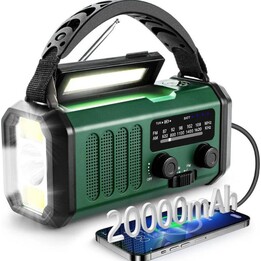 Radio de Emergencia Portátil 20000 mAh