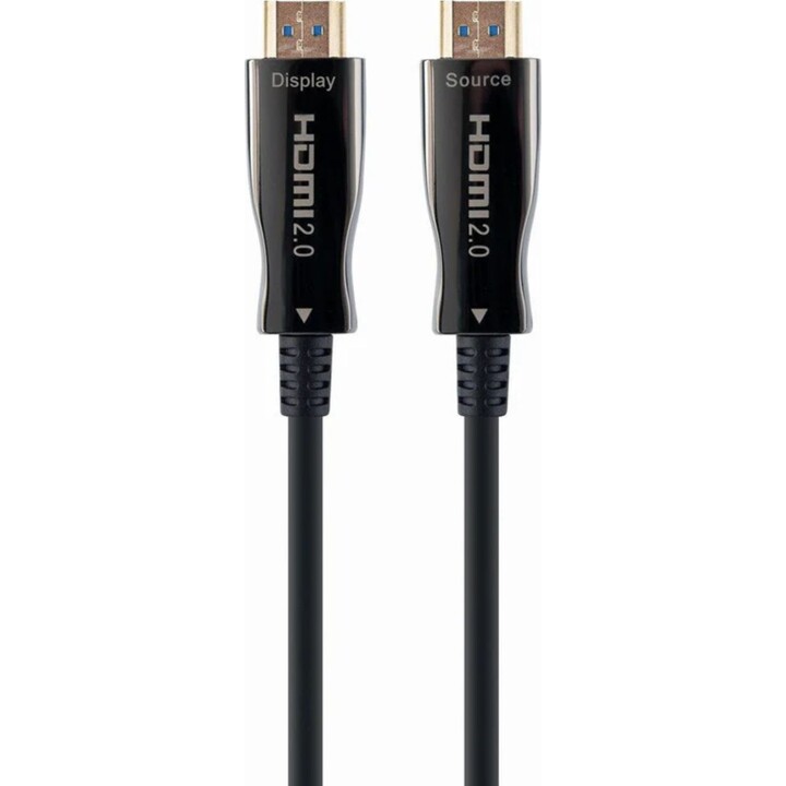 Gembird CCBP-HDMI-AOC-30M-02 HDMI cable HDMI type A (Standard) Black