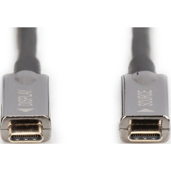 Digitus AK-330160-150-S USB-Kabel USB 3.2 Gen 1 (3.1 Gen 1) 15 m USB C Schwarz