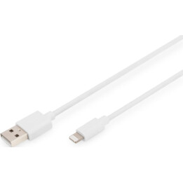 Cavo connettore Lightning Digitus DB-600106-020-W 2 m Bianco