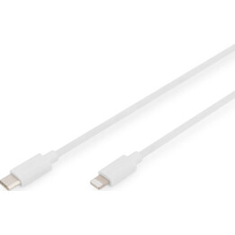 Digitus DB-600109-020-W Lightning-Anschlusskabel 2 m Weiß