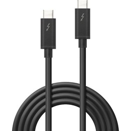 Lindy 41556 Cavo Thunderbolt 1 m 20 Gbit/s Nero