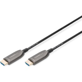 Cavo di vetro ibrido DIGITUS HDMI AOC UHD 8K 30m nero