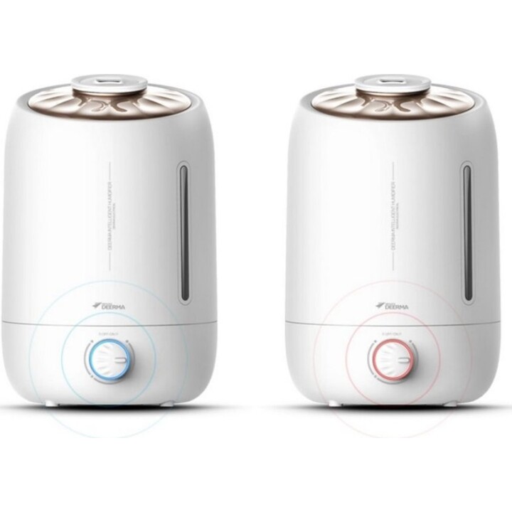 Humidificador Deerma F500 de Aire Ultrasónico y 5L con difusor de Aroma Blanco