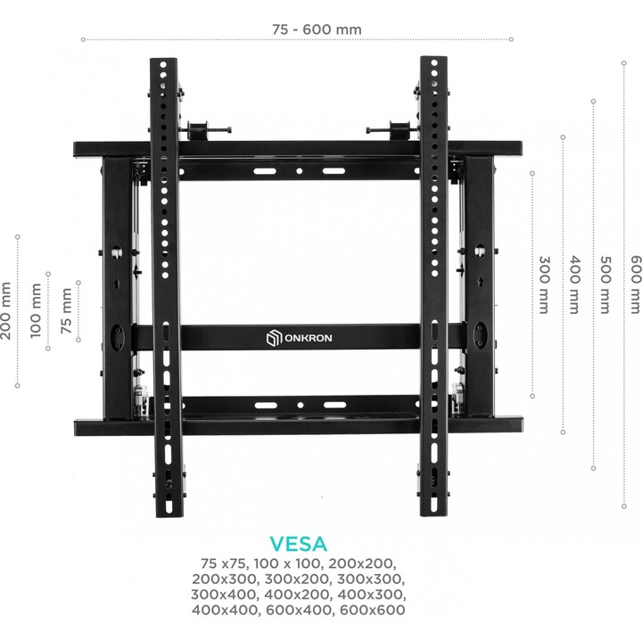 Onkron Suporte de Parede TV/Video Pro7G-B