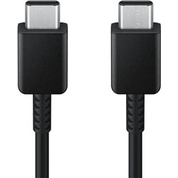 Cable 1.8m 3a black usb-c-usb-c