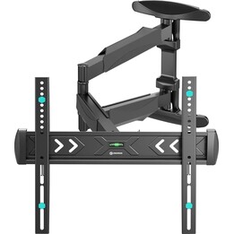 Accesorio de montaje en pared para TV Onkron NP47-B de 40 a 75 pulgadas, color negro